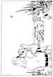 This is the Legacy of the Mighty Sun King, Inks by Rob Lansley